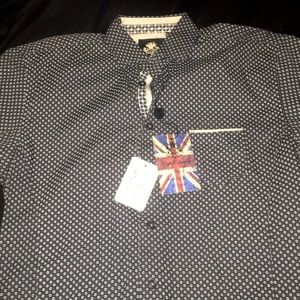 Young men button down gray or white shirt